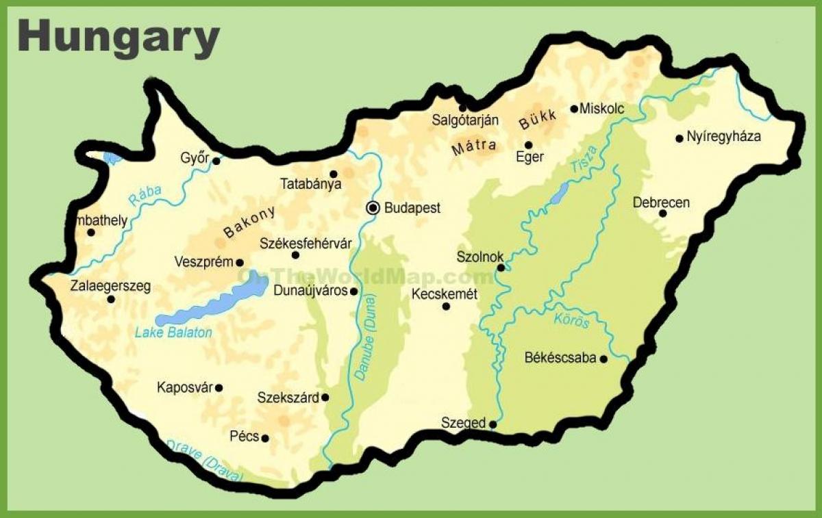 budapesta નકશો