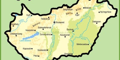 Budapesta નકશો